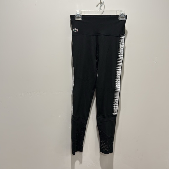 WOMEN’S SPORT LOGO STRIPE ULTRA-DRY LEGGINGS - Picture 4 of 7